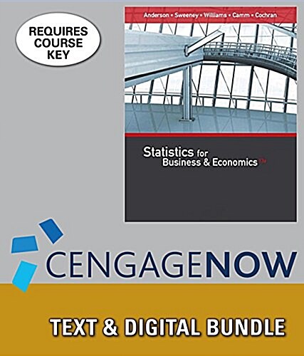 Statistics for Business & Economics + Cengagenow, 2 Terms Access Card (Hardcover, 13th, PCK)