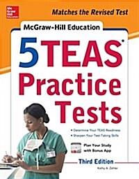 McGraw-Hill Education 5 Teas Practice Tests, Third Edition (Paperback, 3)