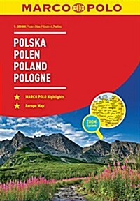 Poland Marco Polo Road Atlas (Spiral)