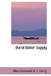 Rural Water Supply (Paperback)