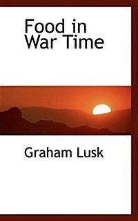 Food in War Time (Paperback)