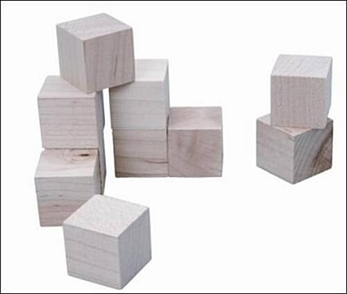 Everyday Mathematics, Grades Pk-K, Inch Cubes - Wood (Package of 10) (Paperback)