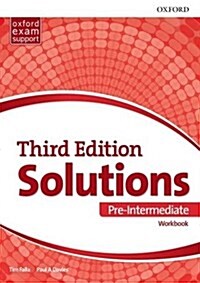 Solutions: Pre-Intermediate: Workbook : Leading the Way to Success (Paperback, 3 Revised edition)