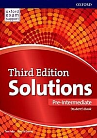 Solutions: Pre-Intermediate: Students Book : Leading the Way to Success (Paperback, 3 Revised edition)