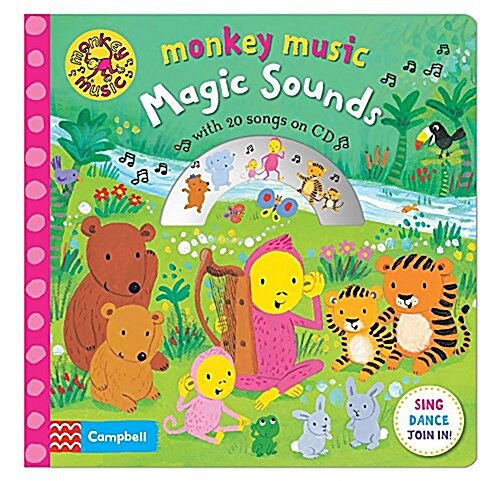 Monkey Music Magic Sounds : Book and CD Pack (Hardcover, Main Market Ed.)