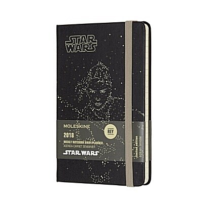 Moleskine Limited Edition Star Wars, 12 Month Weekly Planner, Pocket, Rey (3.5 X 5.5) (Desk)