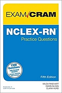 NCLEX-RN Practice Questions Exam Cram (Paperback, 5)