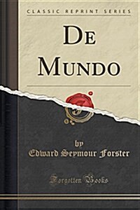 de Mundo (Classic Reprint) (Paperback)