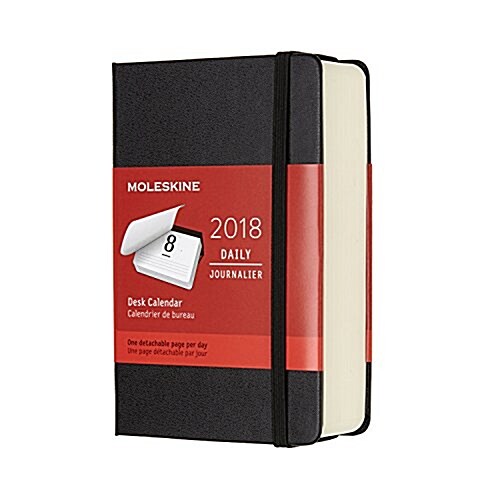 Moleskine 12 Month Desk Calendar, Pocket (3.5 X 5.5) (Desk)