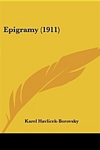 Epigramy (1911) (Paperback)