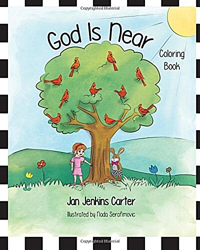 God Is Near Coloring Book (Paperback)