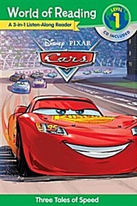 [중고] World of Reading Cars 3-In-1 Listen-Along Reader: 3 Tales of Adventure with CD! [With Audio CD] (Paperback)