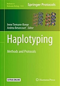 Haplotyping: Methods and Protocols (Hardcover, 2017)
