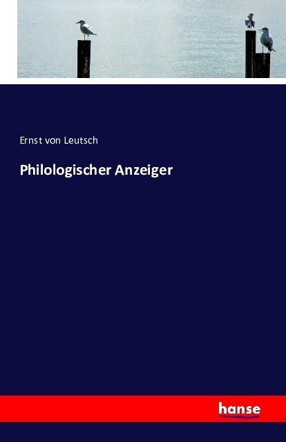 Philologischer Anzeiger (Paperback)
