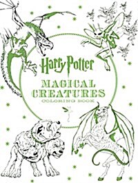 Harry Potter Magical Creatures Coloring Book (Prebound, Bound for Schoo)