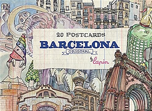 Barcelona - Original: 20 Postcards (Paperback)