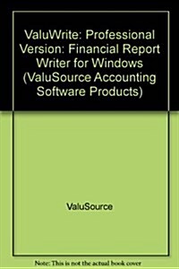 Valuwrite (Hardcover, Diskette)