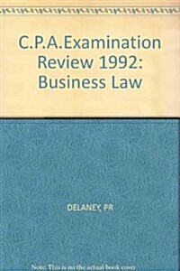 Cpa Examination Review, 1992 (Paperback)