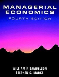 Managerial economics 4th ed