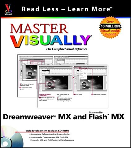 Master Visually Dreamweaver Mx and Flash Mx (Paperback, CD-ROM)