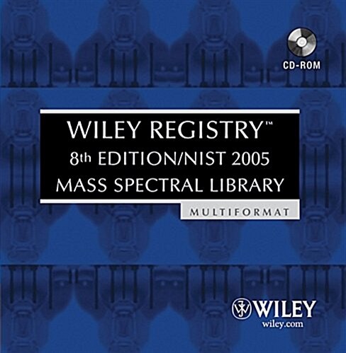 Wiley Registry of Mass Spectral Data, 8th Ed + Nist Spectral Data Cd-rom (CD-ROM)