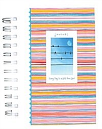 Stripes Journal (Hardcover, Spiral)