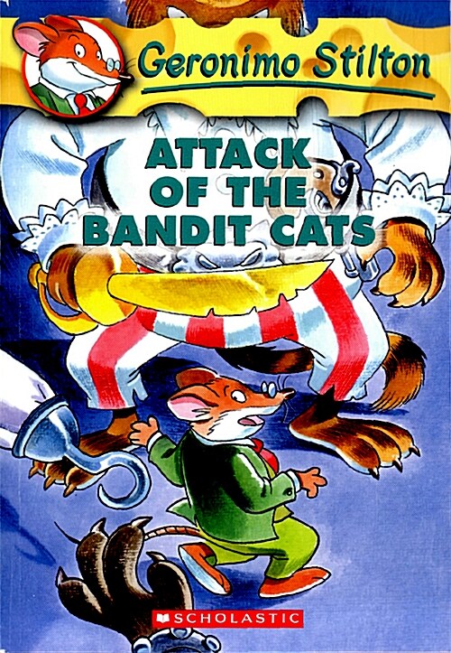 [중고] Attack of the Bandit Cats (Geronimo Stilton #8) (Paperback)
