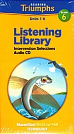 Reading Triumphs Intervention Anthology Grade 6 : Audio CD