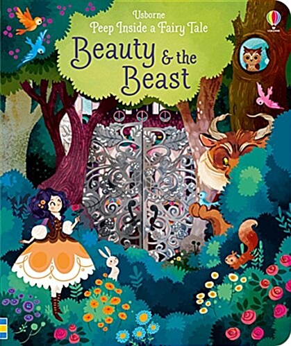 Peep Inside a Fairy Tale Beauty and the Beast (Board Book)