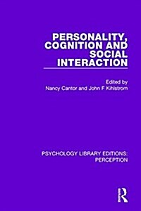 Personality, Cognition and Social Interaction (Hardcover)