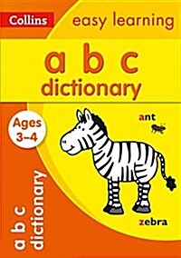ABC Dictionary Ages 3-4 : Ideal for Home Learning (Paperback)