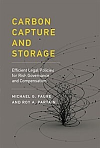 Carbon Capture and Storage: Efficient Legal Policies for Risk Governance and Compensation (Hardcover)
