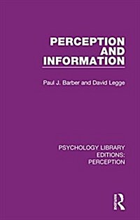 Psychology Library Editions: Perception : 35 Volume Set (Multiple-component retail product)