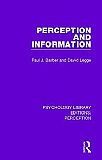 Perception and Information (Hardcover)