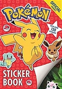 The Official Pokemon Sticker Book : With over 130 Stickers (Paperback)