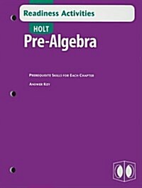Holt Pre-Algebra Readiness Activities (Paperback)