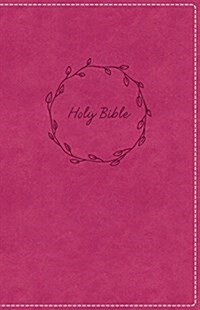 KJV, Deluxe Gift Bible, Imitation Leather, Pink, Red Letter Edition (Imitation Leather)