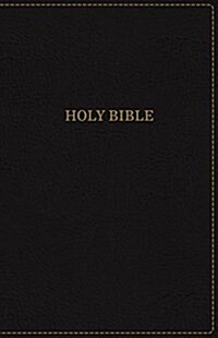 KJV, Thinline Bible, Large Print, Imitation Leather, Black, Red Letter Edition (Imitation Leather)