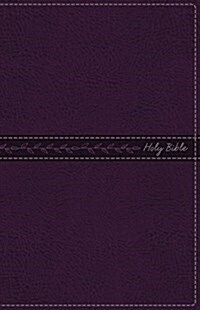 KJV, Thinline Bible, Standard Print, Imitation Leather, Purple, Red Letter Edition (Imitation Leather)