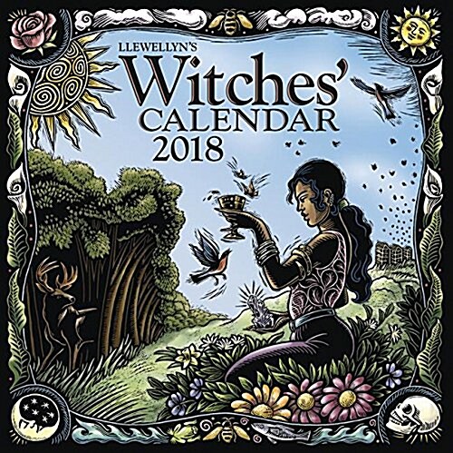 Llewellyns 2018 Witches Calendar (Wall)