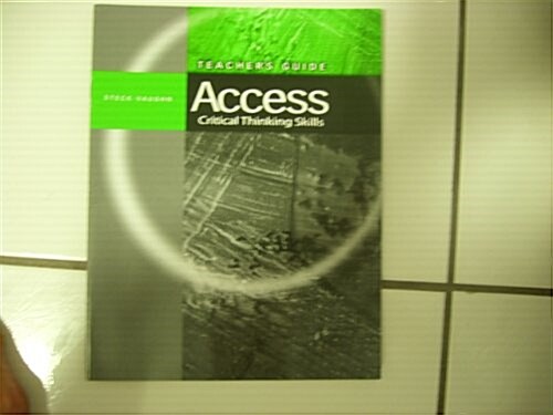 Tg Access Critical Thinking Skills (Hardcover, Teacher)