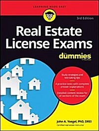 Real Estate License Exams for Dummies with Online Practice Tests (Paperback, 3)