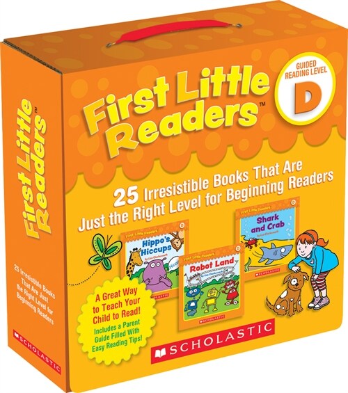 [중고] First Little Readers: Guided Reading Level D (Parent Pack): 25 Irresistible Books That Are Just the Right Level for Beginning Readers (Boxed Set)