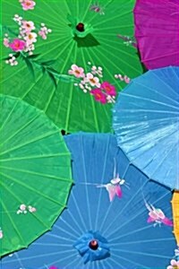 Colorful Chinese Umbrella: Blank 150 Page Lined Journal for Your Thoughts, Ideas, and Inspiration (Paperback)