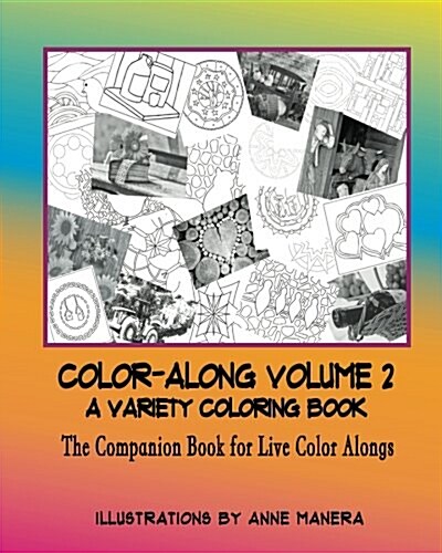 Color-Along a Variety Coloring Book Volume 2 (Paperback)