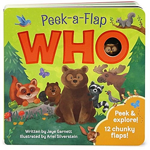 Who : Peek a Flap Childrens Board Book (Board Book)