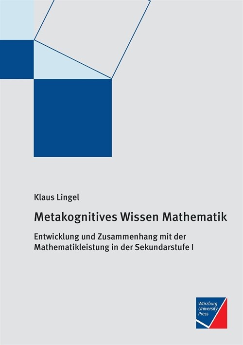 Metakognitives Wissen Mathematik (Paperback)