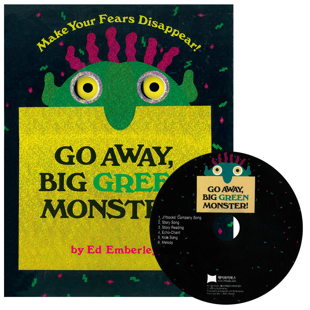 노부영 세이펜 Go Away Big Green Monster! (Hardcover + CD)