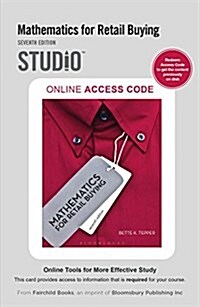 Mathematics for Retail Buying Studio Access Card (Pass Code, PCK)