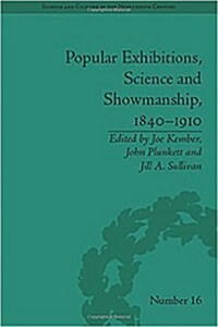 Popular Exhibitions, Science and Showmanship, 1840-1910 (Hardcover)